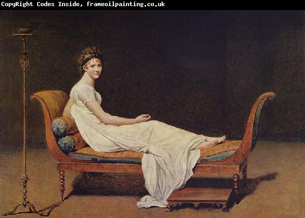 Jacques-Louis David Portrait of Madame Recamier